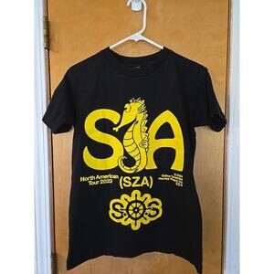 SZA SOS Tour Merch 2023 Authentic Black Shirt Size S Online Ceramics